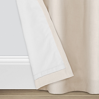 Bee &amp; Willow&trade; Hadley 84-Inch 100% Blackout Curtain Panel in Ivory (Single). View a larger version of this product image.