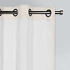 Alternate image 2 for Bee &amp; Willow&trade; Hadley 84-Inch 100% Blackout Curtain Panel in Ivory (Single)