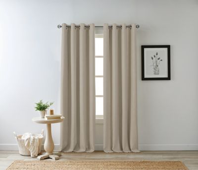 Bee &amp; Willow&trade; Hadley 63-Inch 100% Blackout Curtain Panel in Linen (Single)