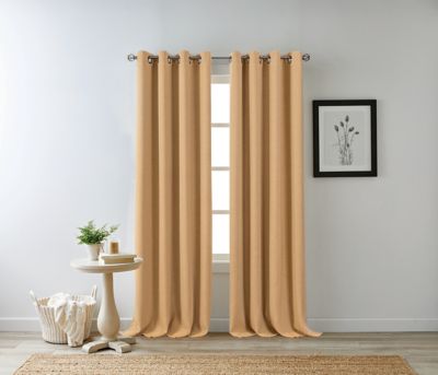 Bee &amp; Willow&trade; Hadley 63-Inch 100% Blackout Curtain Panel in Mustard (Single)