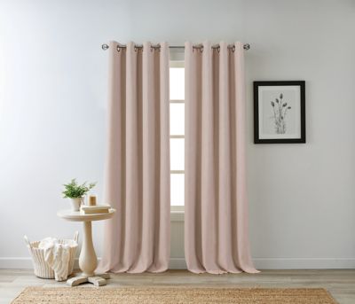 Bee &amp; Willow&trade; Hadley 108-Inch 100% Blackout Curtain Panel in Pink (Single)