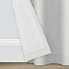Alternate image 3 for Bee &amp; Willow&trade; Hadley 95-Inch 100% Blackout Curtain Panel in White (Single)