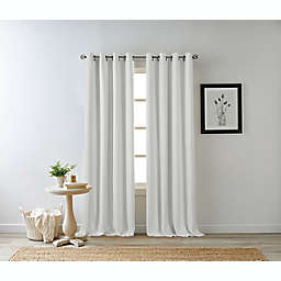 Bee & Willow™ Hadley 54-Inch 100% Blackout Curtain Panel in Charcoal (Single)