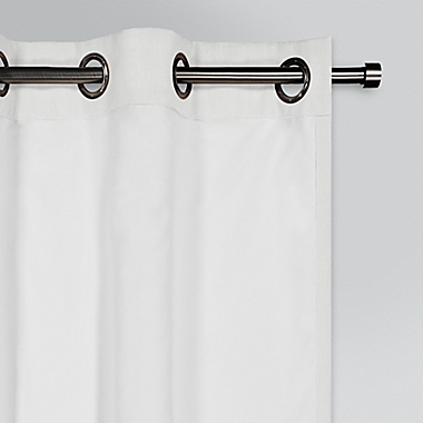 Bee &amp; Willow&trade; Hadley 95-Inch 100% Blackout Curtain Panel in White (Single). View a larger version of this product image.