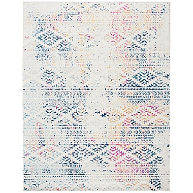 Safavieh Tulum 9&#39; x 12&#39; Morelos Area Rug in Blue. View a larger version of this product image.