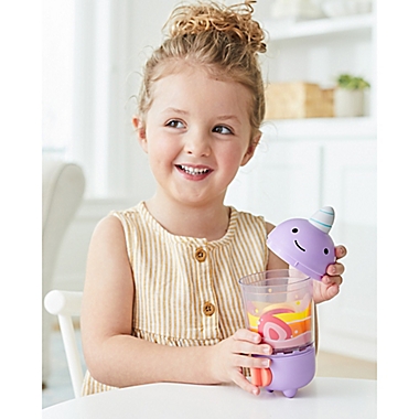 SKIP*HOP&reg; ZOO&reg; Shake It Up Smoothie Narwhal Set. View a larger version of this product image.