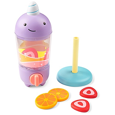 SKIP*HOP&reg; ZOO&reg; Shake It Up Smoothie Narwhal Set. View a larger version of this product image.