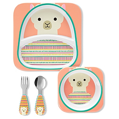 SKIP*HOP&reg; Llama Zoo Mealtime Gift Set. View a larger version of this product image.