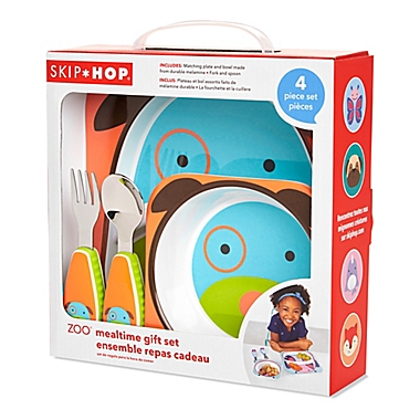 SKIP*HOP&reg; Dog Zoo Mealtime Gift Set. View a larger version of this product image.