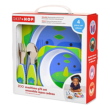 SKIP*HOP&reg; Dino Zoo Mealtime Gift Set. View a larger version of this product image.