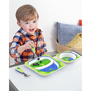 SKIP*HOP&reg; Dino Zoo Mealtime Gift Set. View a larger version of this product image.