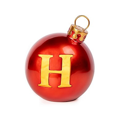 H for Happy&trade; Monogram Letter &quot;H&quot; LED Christmas Ornament. View a larger version of this product image.