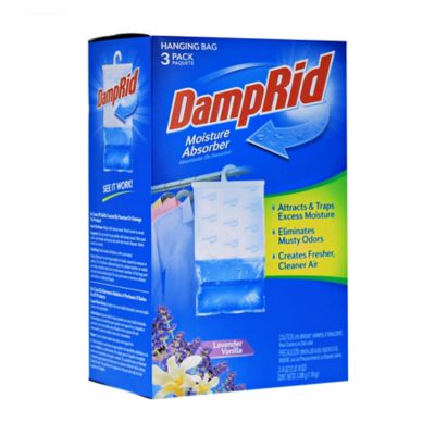 DampRid&reg; Hanging Moisture Absorber in Lavender Vanilla (Set of 3)