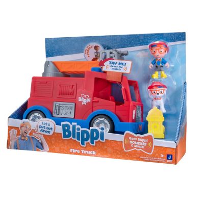 Blippi Fire Truck Toy in Blue