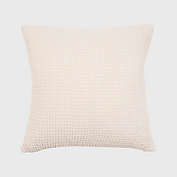 EverGrace&reg; Amor Chenille Knit Square Throw Pillow in White