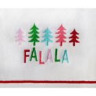 Alternate image 2 for H for Happy&trade; Fa La La Christmas Hand Towels (Set of 2)