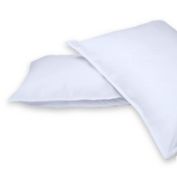 Casper&reg; Organic Cotton Percale King Pillow Shams in White (Set of 2)