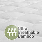 Alternate image 5 for eLuxurySupply&reg; Rayon from Bamboo Blend Mattress Pad