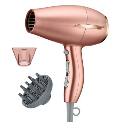 InfinitiPro by Conair&reg; Frizz-Free Compact Hair Dryer in Rose Gold