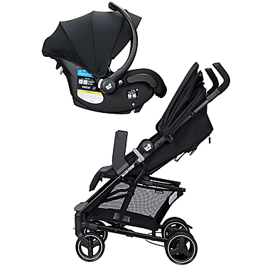 Maxi Cosi&reg; Mara XT Ultra Compact Stroller, Essential Black. View a larger version of this product image.