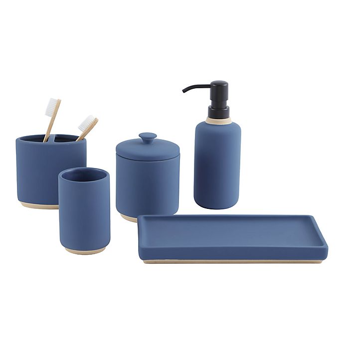 UGG&reg; Gabi Bath Accessory Collection in China Blue. View a larger version of this product image.