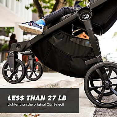 Baby Jogger&reg; City Select&reg; 2 Single-to-Double Modular Stroller in Radiant Slate. View a larger version of this product image.