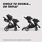 Alternate image 2 for Baby Jogger&reg; City Select&reg; 2 Eco Collection Single-to-Double Modular Stroller in Lunar Black