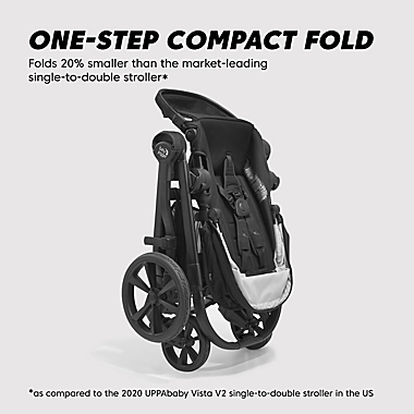 Baby Jogger&reg; City Select Modular Stroller 2 Eco Collection Single-to-Double in Harbor Grey. View a larger version of this product image.