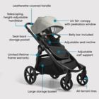 Alternate image 5 for Baby Jogger&reg; City Select Modular Stroller 2 Eco Collection Single-to-Double in Frosted Ivory