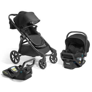 Baby Jogger® City Select 2 Eco Collection Single-to-Double Modular System in Lunar Black | Bed Bath & Beyond