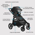 Alternate image 5 for Baby Jogger&reg; City Select 2 Eco Collection Single-to-Double Modular Travel System in Lunar Black