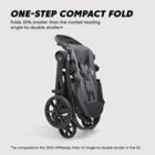 Alternate image 3 for Baby Jogger City Select 2 Single-to-Double Modular Travel System in Radiant Slate