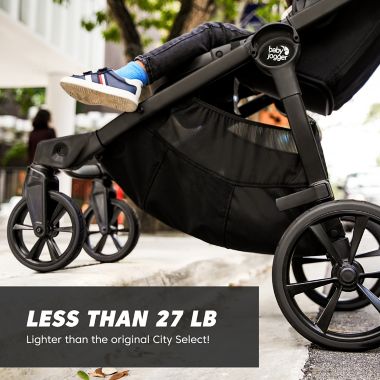 Baby Jogger City Select 2 Single-to-Double Modular Travel System in Radiant Slate. View a larger version of this product image.