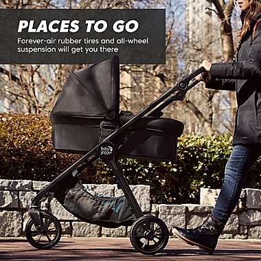 Baby Jogger&reg; City Mini&reg; GT2 All-Terrain Stroller in Storm Blue. View a larger version of this product image.