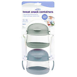 Ubbi® Tweat 2-Pack Snack Container