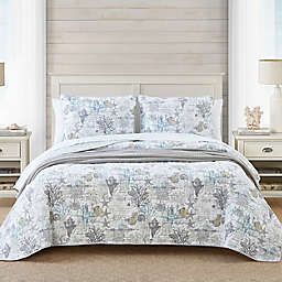 Tommy Bahama® Beach Bliss 3-Piece Reversible Quilt Set