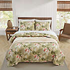 Alternate image 2 for Tommy Bahama&reg; Tropical Orchid 3-Piece Reversible Full/Queen Quilt Set in Green