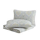 Alternate image 3 for Tommy Bahama&reg; Turtle Cove 3-Piece Reversible King Quilt Set in Grey