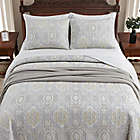 Alternate image 7 for Tommy Bahama&reg; Turtle Cove 3-Piece Reversible Full/Queen Quilt Set in Grey