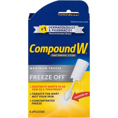 Compound W&reg; Freeze Off&trade; 8 Application Wart Removal System. View a larger version of this product image.