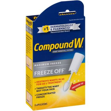 Compound W&reg; Freeze Off&trade; 8 Application Wart Removal System. View a larger version of this product image.
