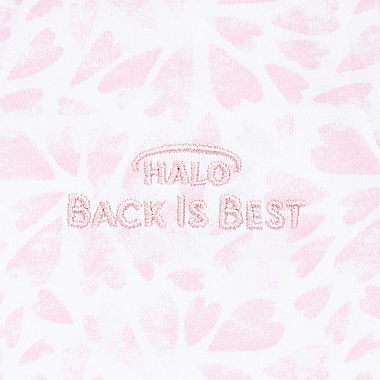 HALO&reg; Small Tossed Hearts SleepSack&reg; Cotton Wearable Blanket in Pink. View a larger version of this product image.