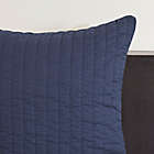 Alternate image 2 for INK+IVY Camila Quilted European Pillow Sham in Navy