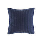 Alternate image 0 for INK+IVY Camila Quilted European Pillow Sham in Navy
