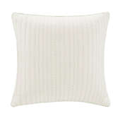 INK+IVY Camila Quilted European Pillow Sham in White