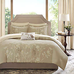 Madison Park® Vaughn 9-Piece California King Comforter Set in Taupe