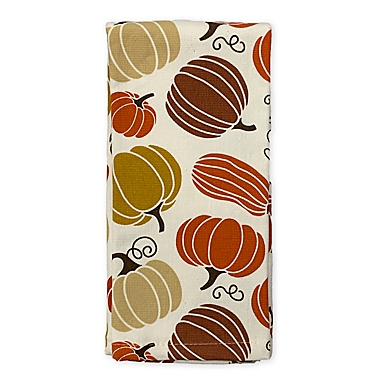 Pumpkin Truck Kitchen Towels (Set of 2). View a larger version of this product image.