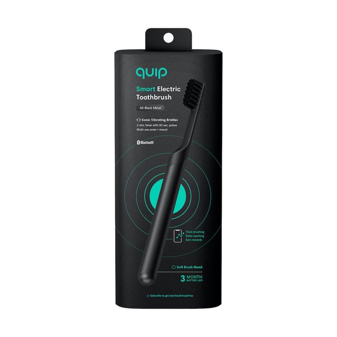 quip Smart Electric Toothbrush in Black | Bed Bath & Beyond