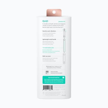 quip Metal Electric Toothbrush in Copper. View a larger version of this product image.