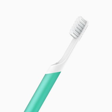 quip Plastic Electric Toothbrush in Green. View a larger version of this product image.